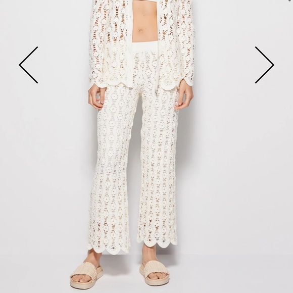 Jonathan Simkhai Georgie Pants Size Medium - Picture 1 of 4